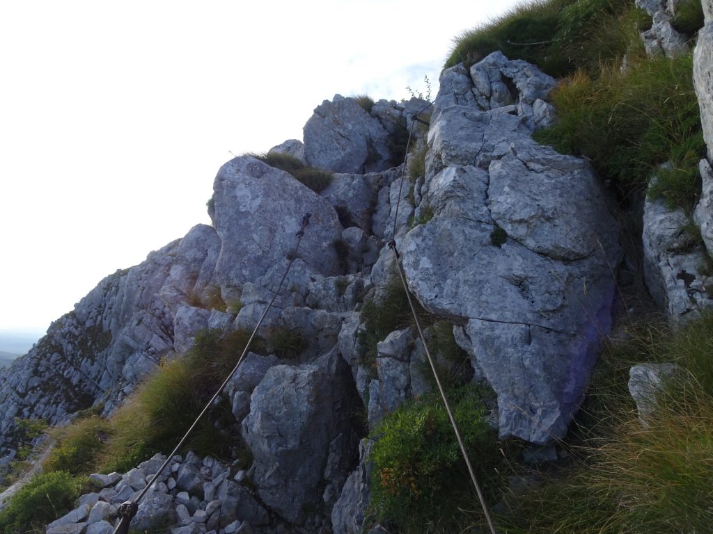 Climbing up towards "Pleša"