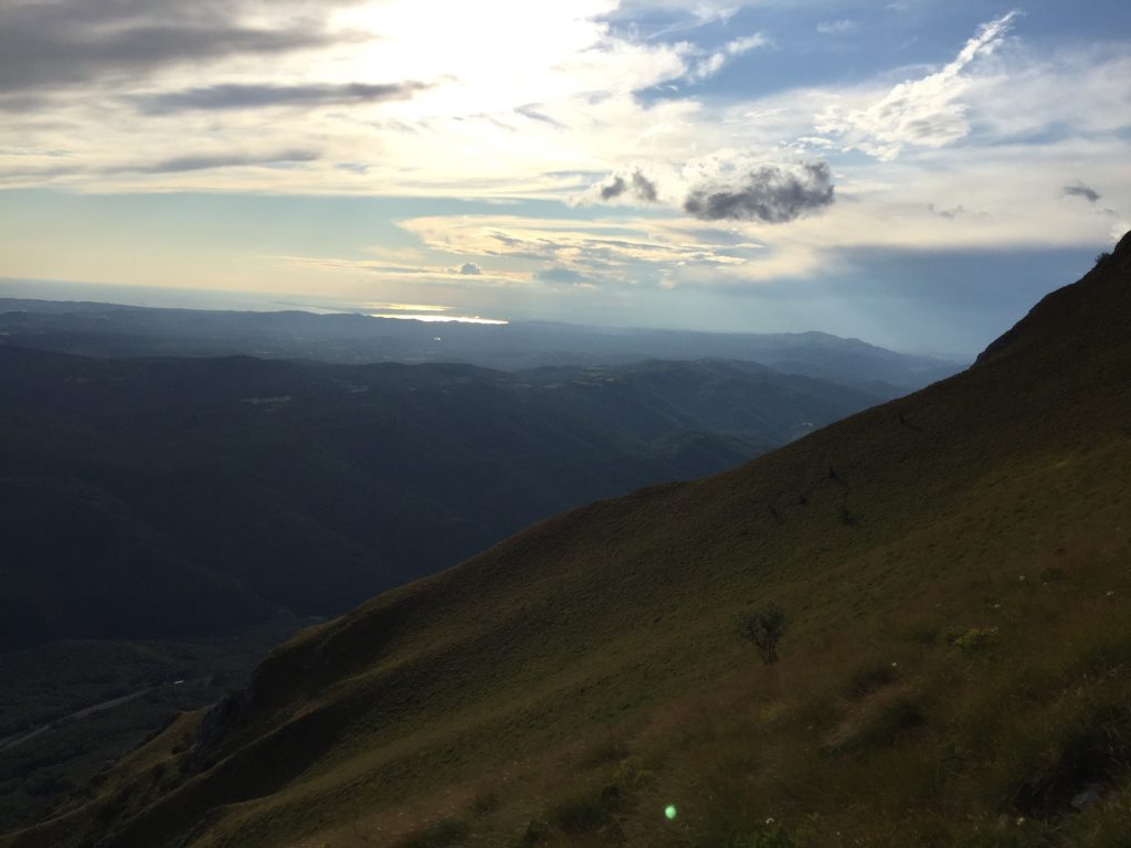 View from the trail