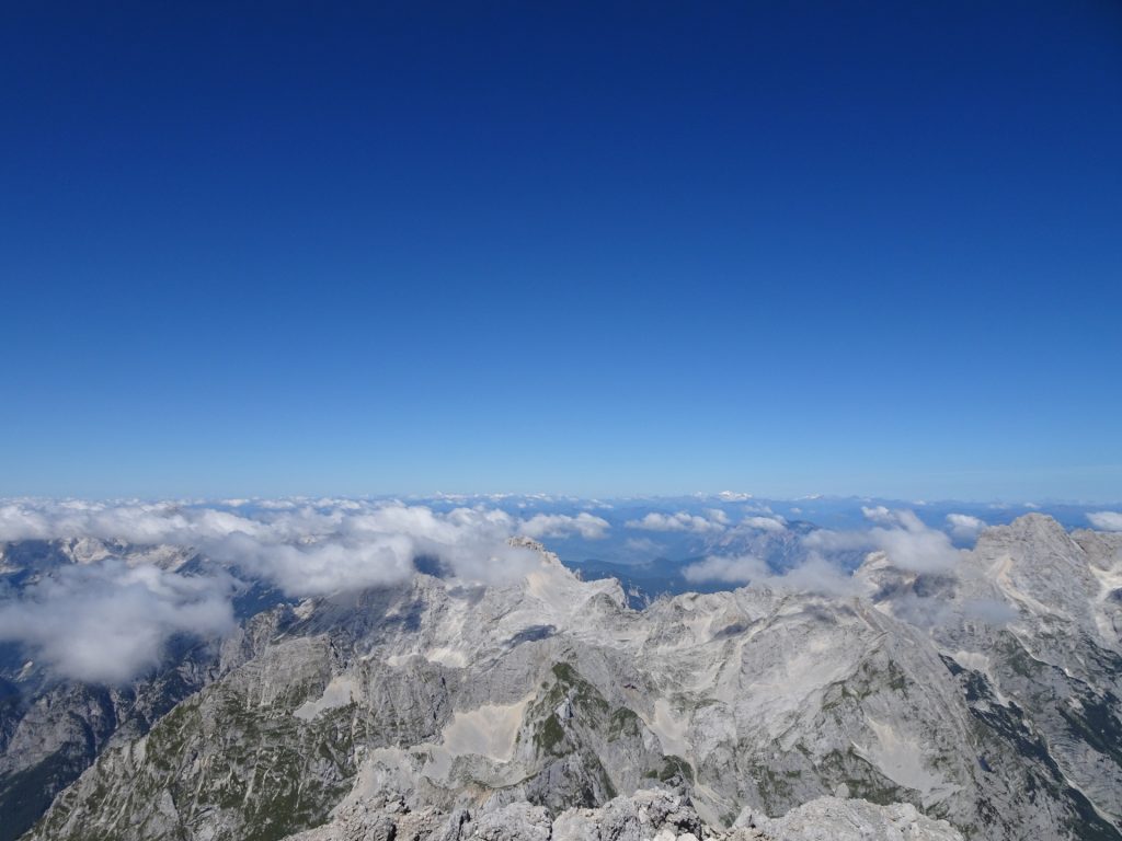Amazing distance view from "Triglav"