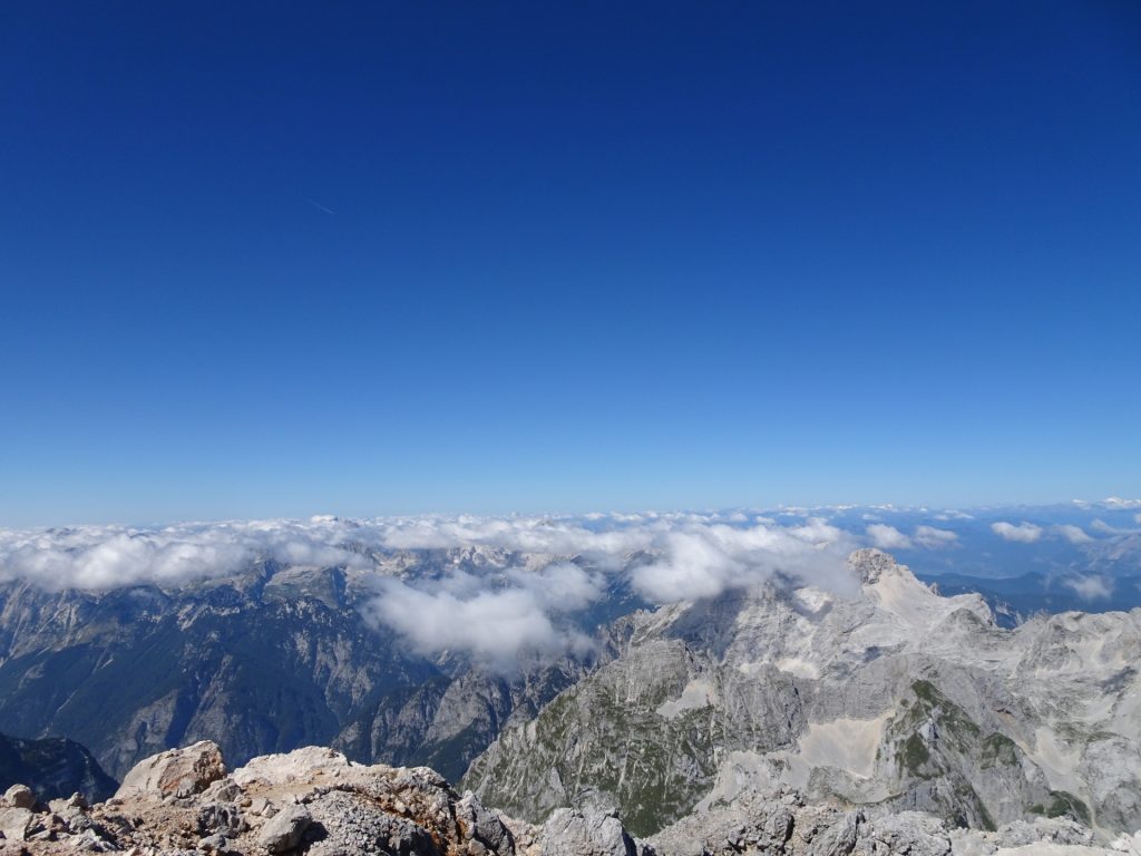 Amazing distance view from "Triglav"