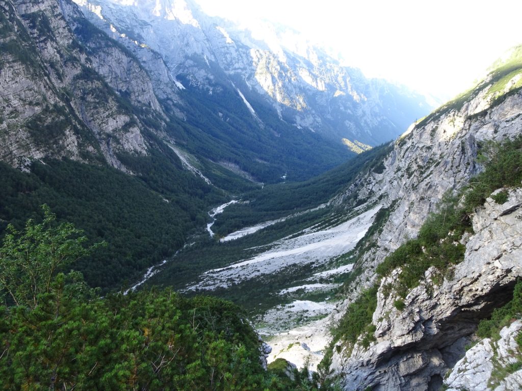 View into the "Vrata" valley