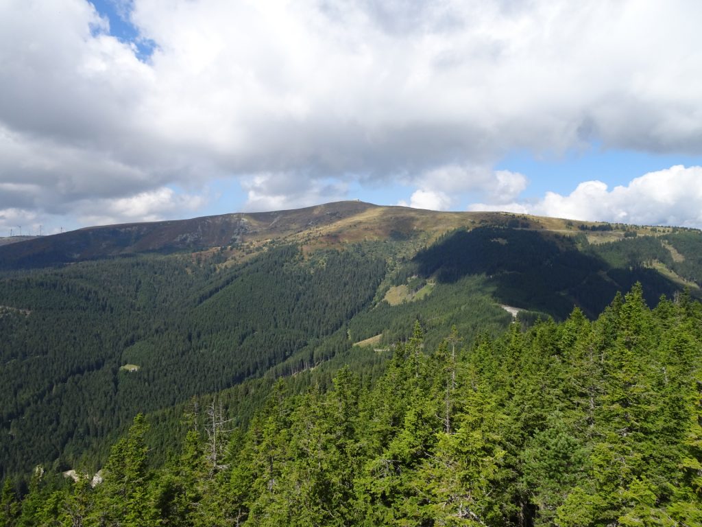 View towards "Stuhleck&quot, from "Kleiner Pfaff"