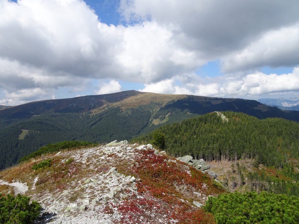 View towards "Stuhleck" from "Großer Pfaff"