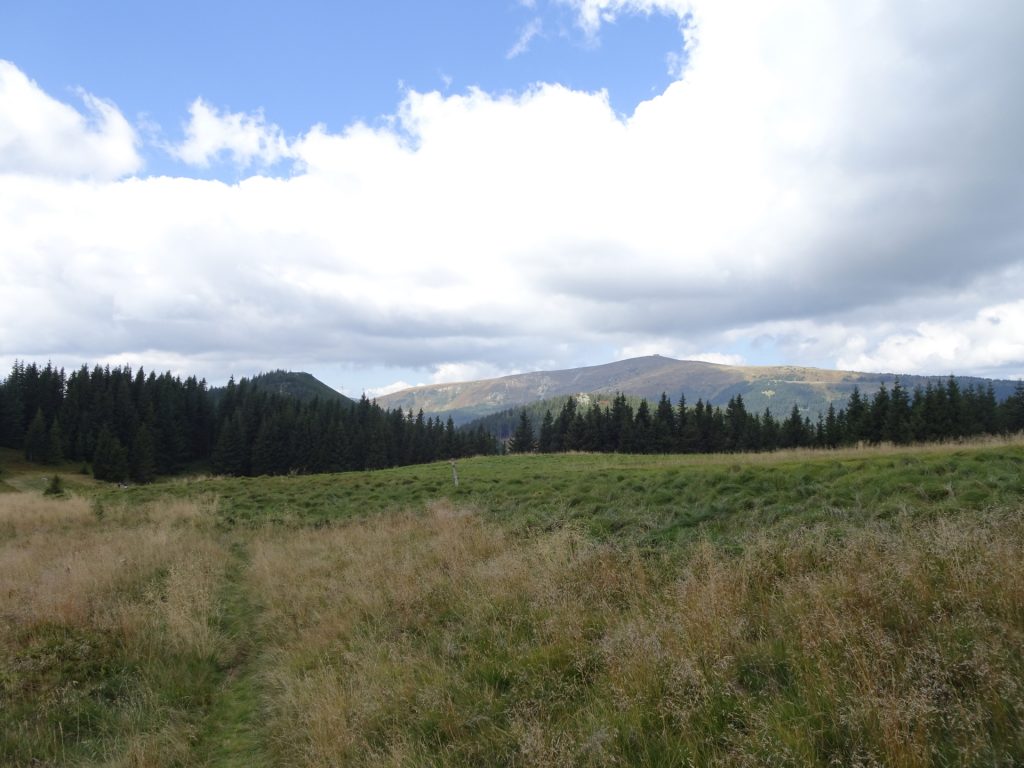 View back towards "Stuhleck" 