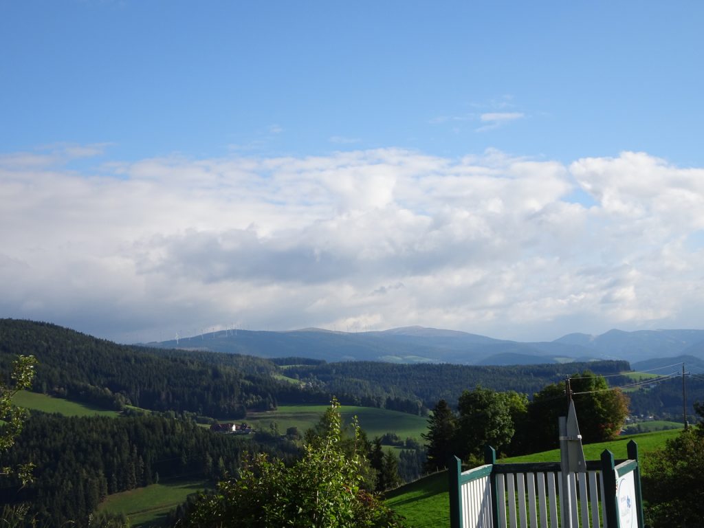 View from "Fischbach" towards "Stuhleck" (quite a distance!)