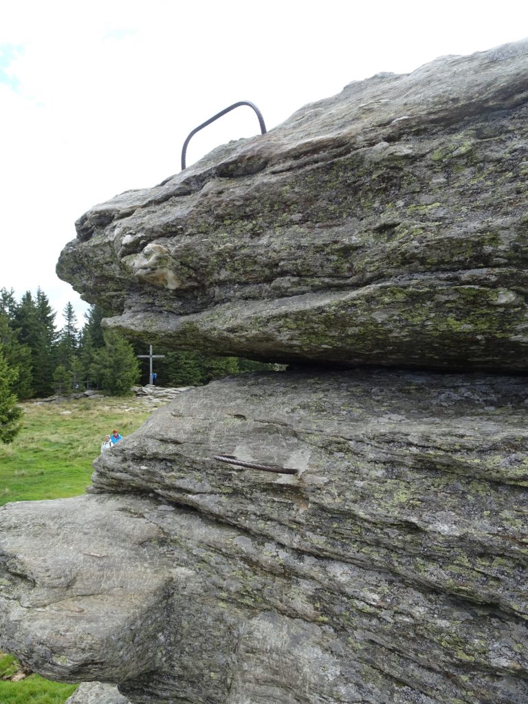 Climbing "Teufelstein"