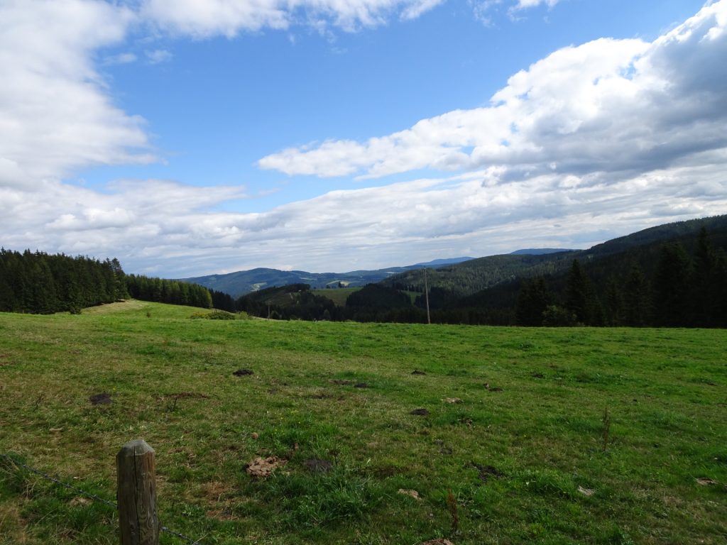 At "Alpl" on the trail towards "Jäger Höhe"