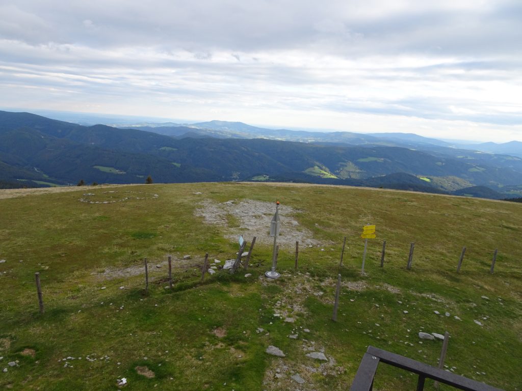 View from "Pretul" viewing platform