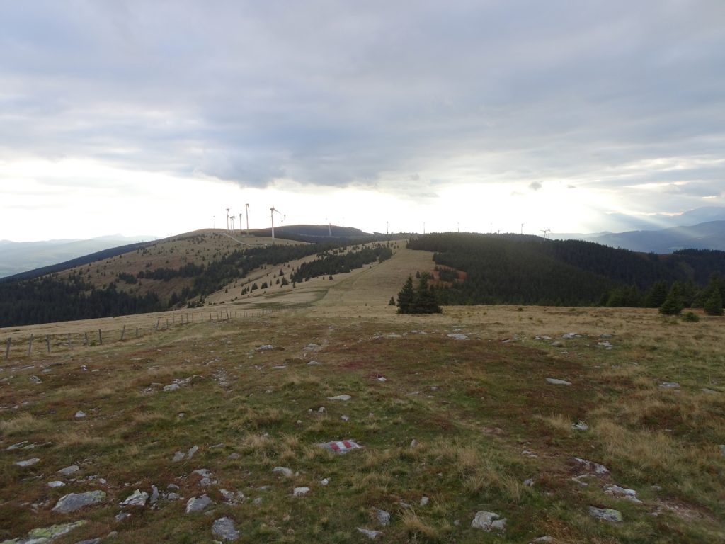 View back from "Grazer Stuhleck"