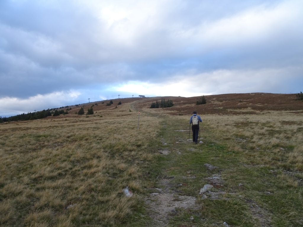 Robert\'s final ascent up to "Stuhleck"