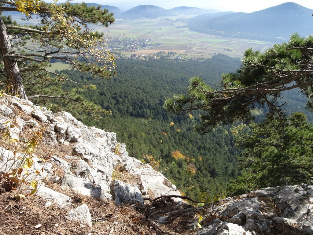 View from "Leitergrabengrat"