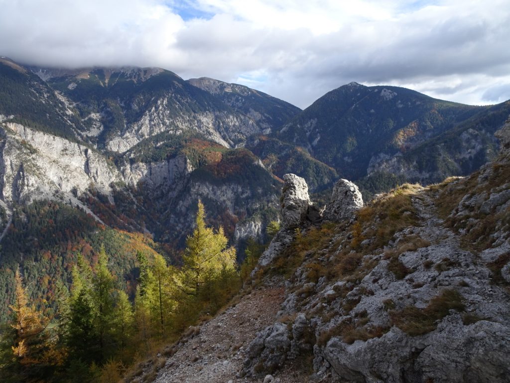 View from "Camillo-Kronich-Steig"