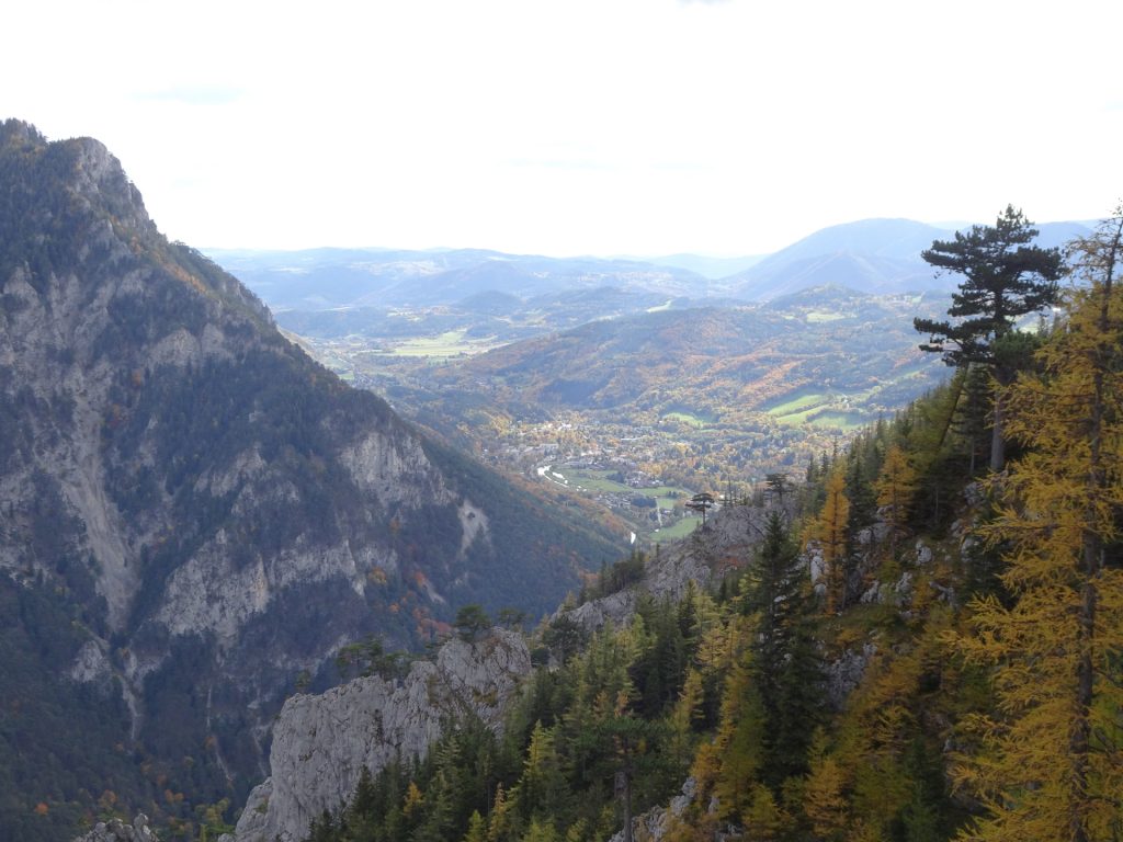 View from "Camillo-Kronich-Steig"