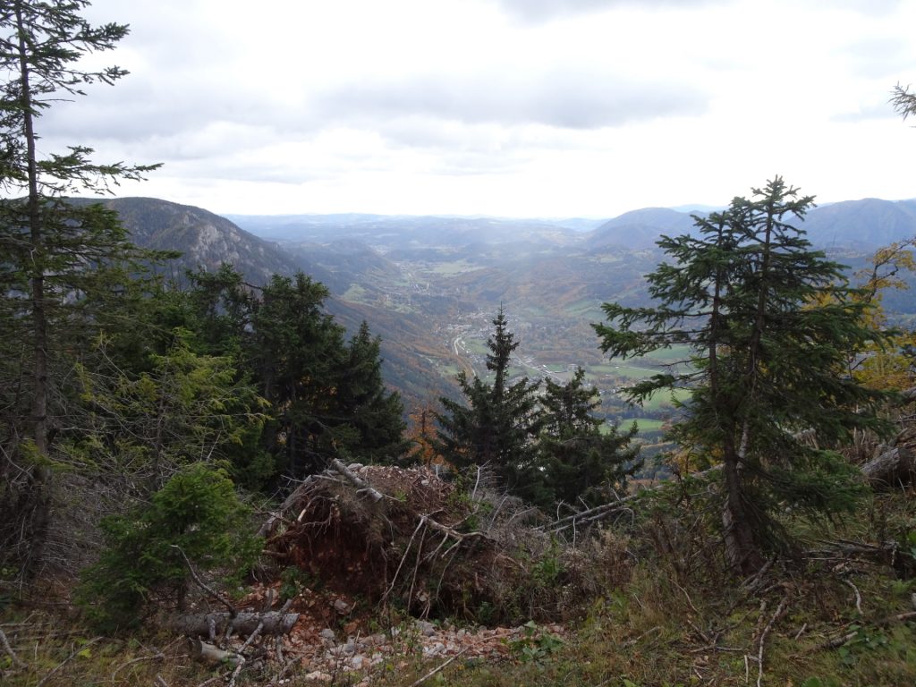 View from "Camillo-Kronich-Steig"