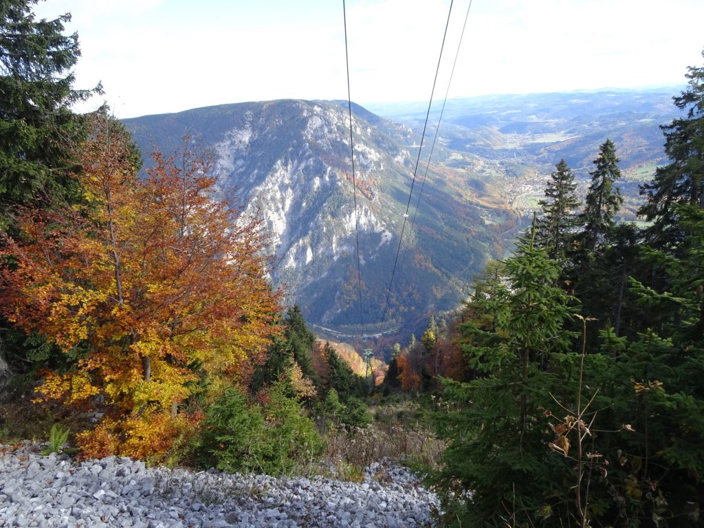 Descending via "Gsolhirnsteig"