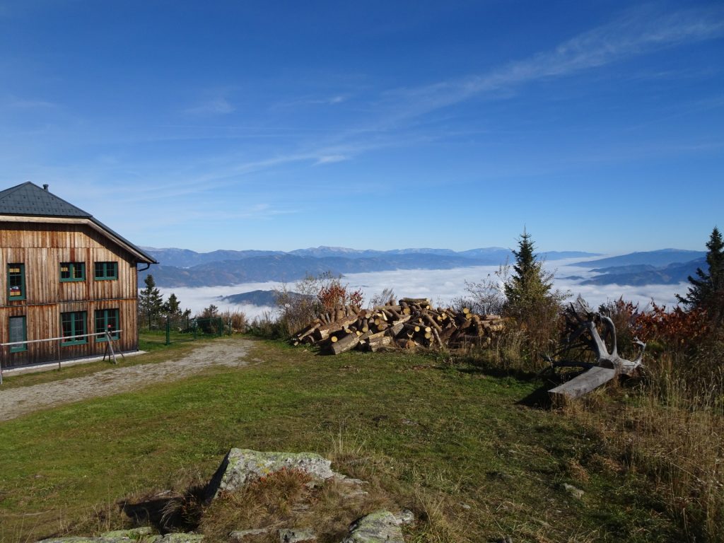 View from the "Mugel" towards "Bruck an der Mur"