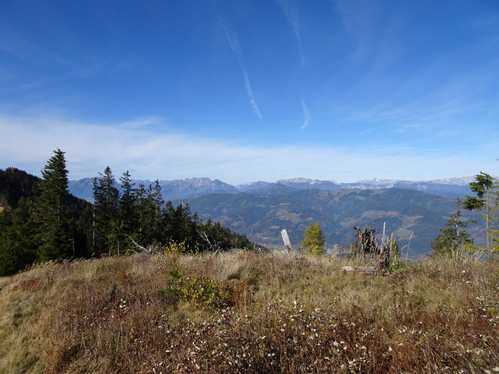 View from the trail towards "Rosseck"