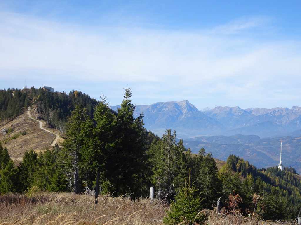 View back towards "Mugel" from the trail towards "Rosseck"