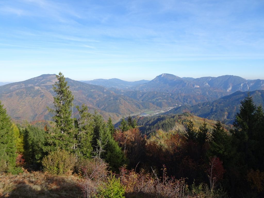 View from the summit of "Hochanger"