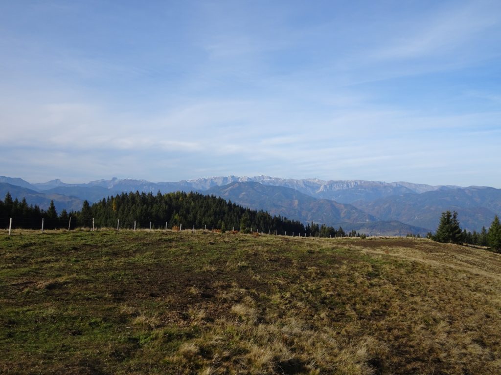 View towards "Hochschwab" from the summit of "Hochanger"