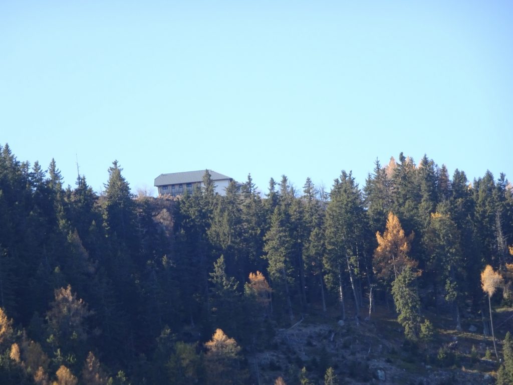 A first glimpse on the "Mugelschutzhaus"