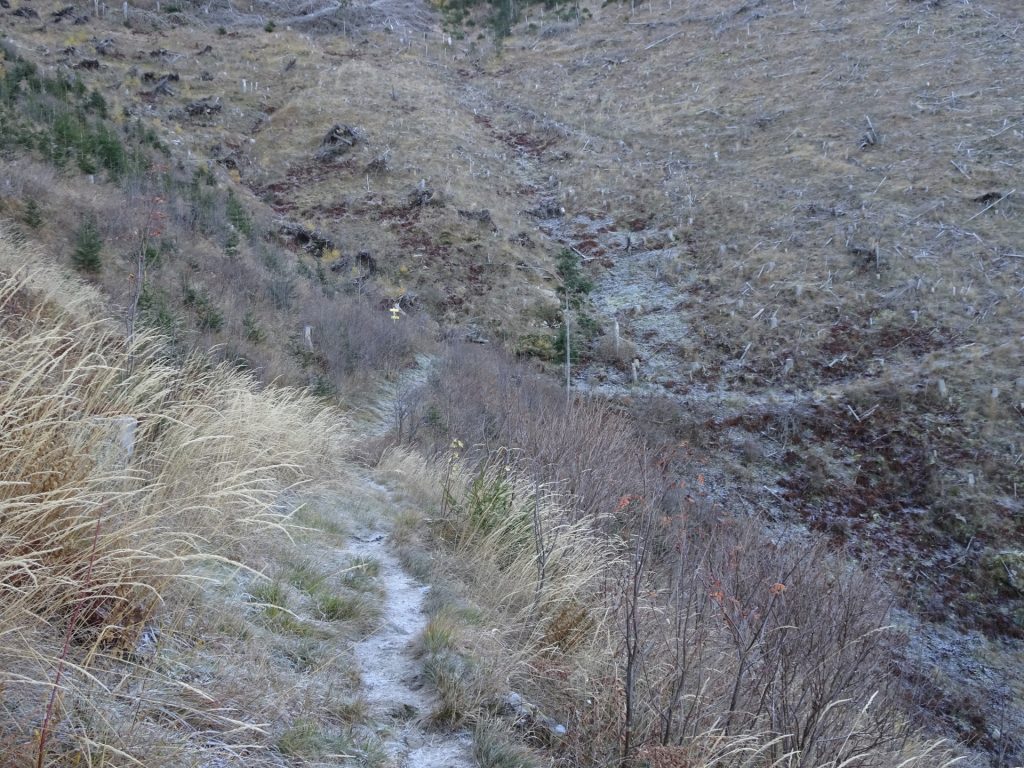 Approaching "Silberbrunn"