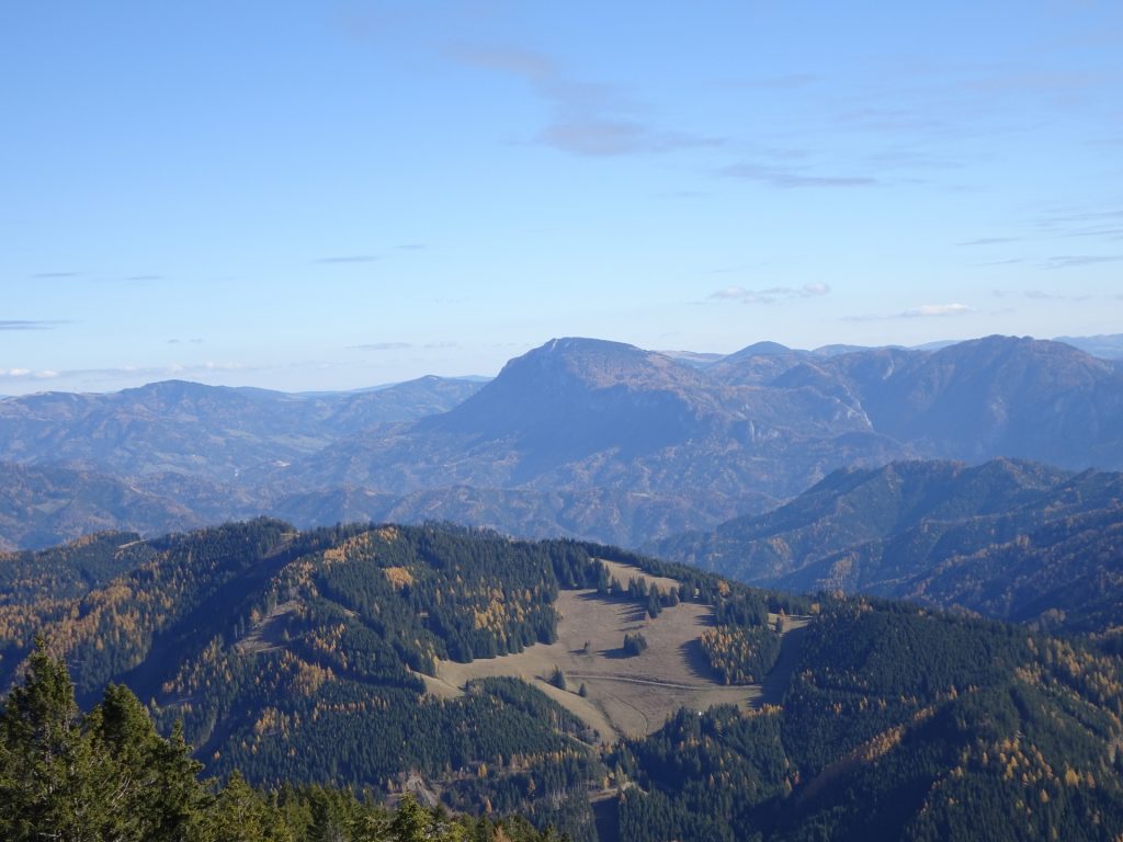 View towards "Hochlantsch" from "Rosseck"