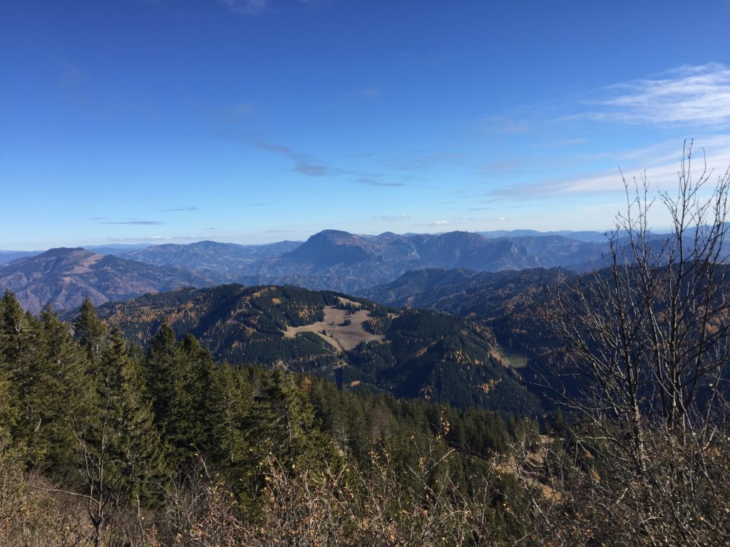 View towards "Hochlantsch" from "Rosseck"