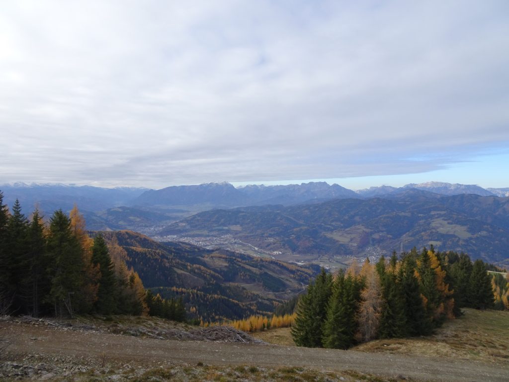 View from the trail towards the antenna