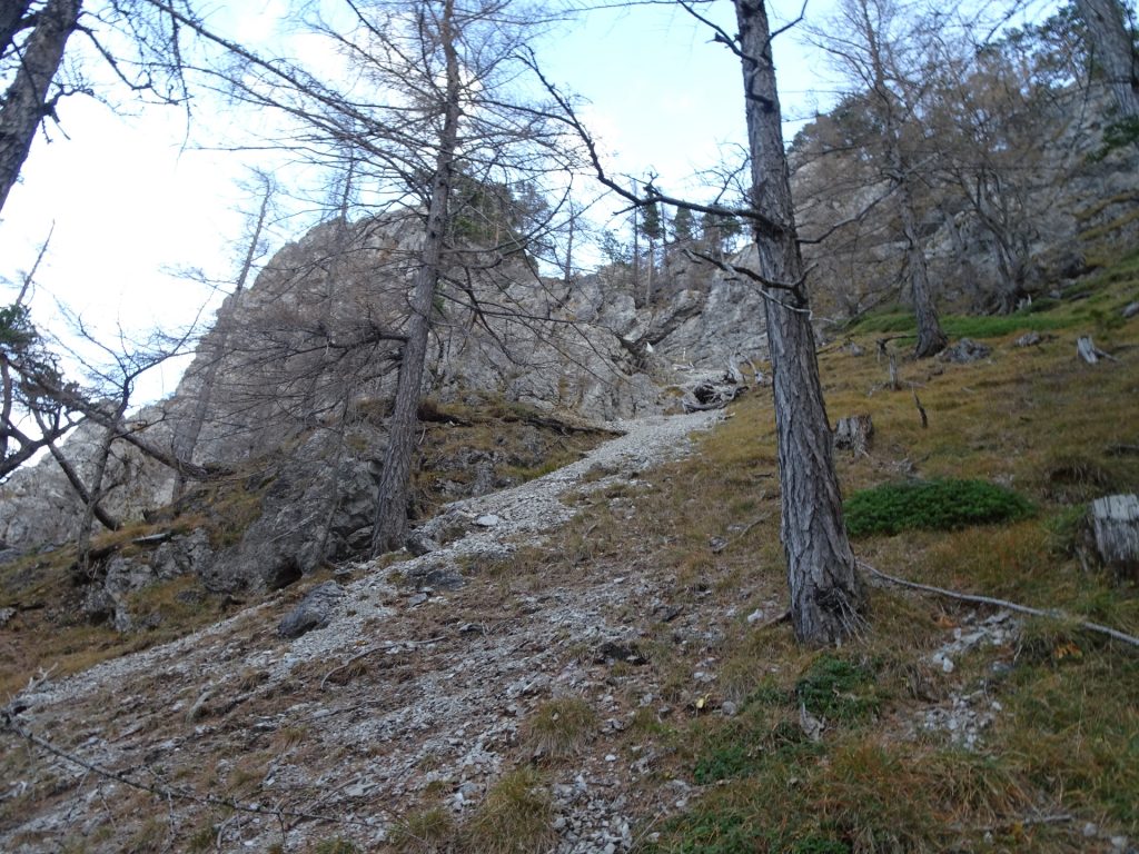 View from "Gebirgsjägersteig"