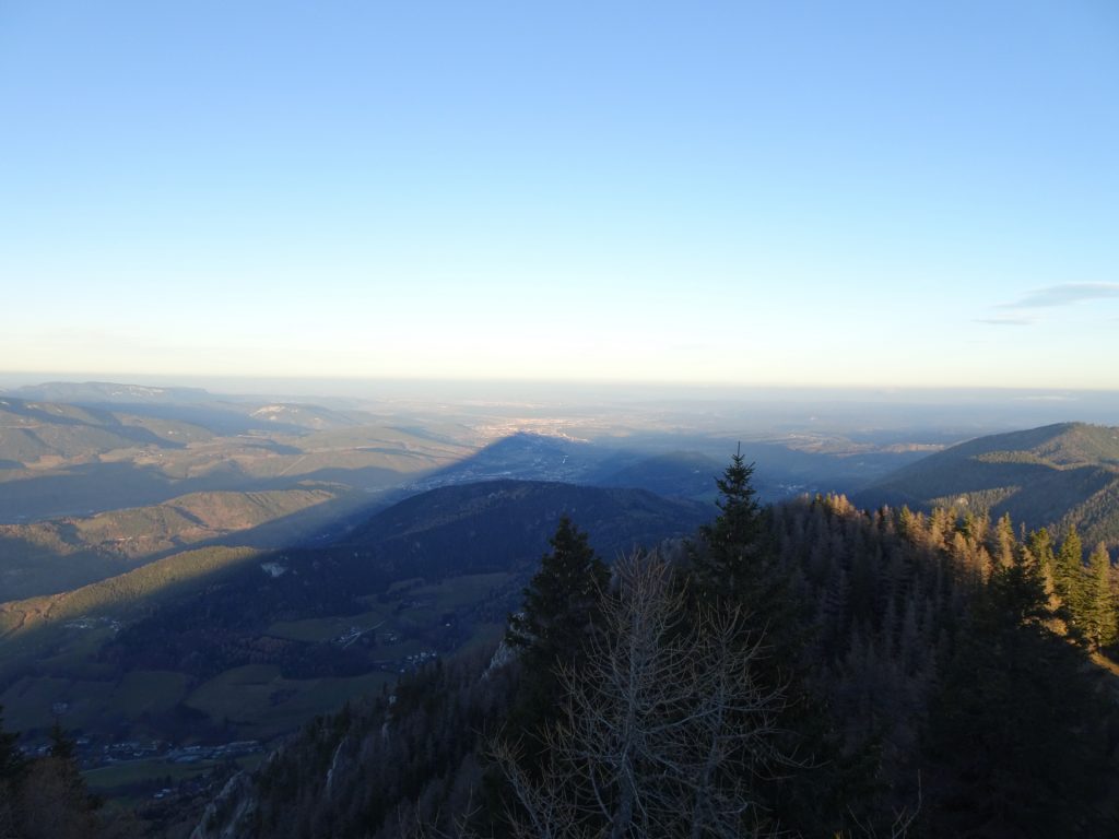 Scenic view from "Sonnwendstein"