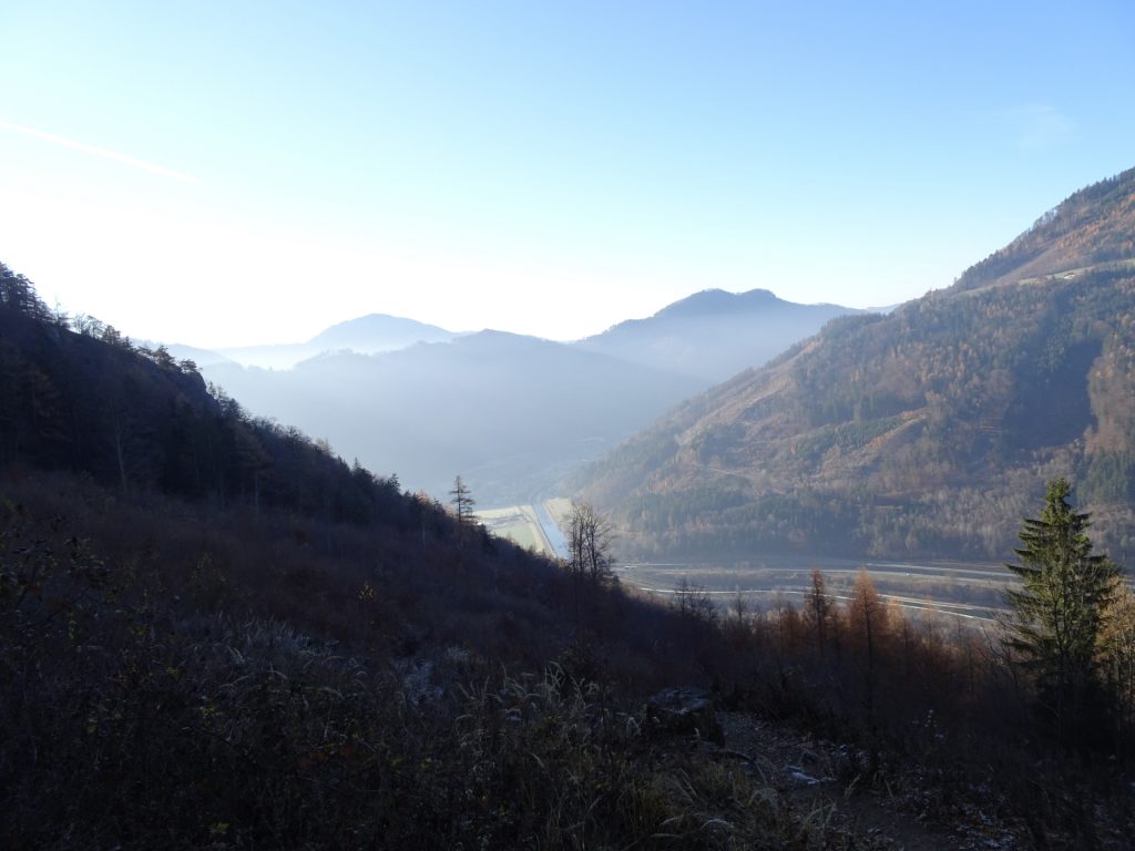 View from the trail towards "Drachenhöhle"