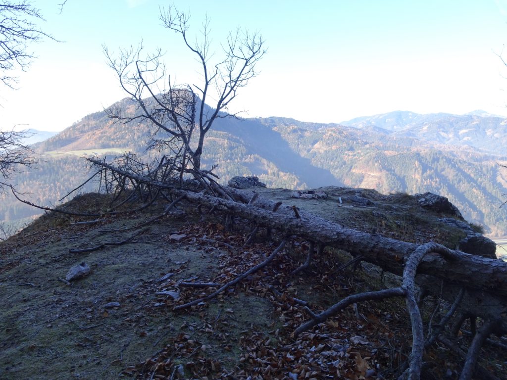 One of the many viewpoints towards "Drachenhöhle"