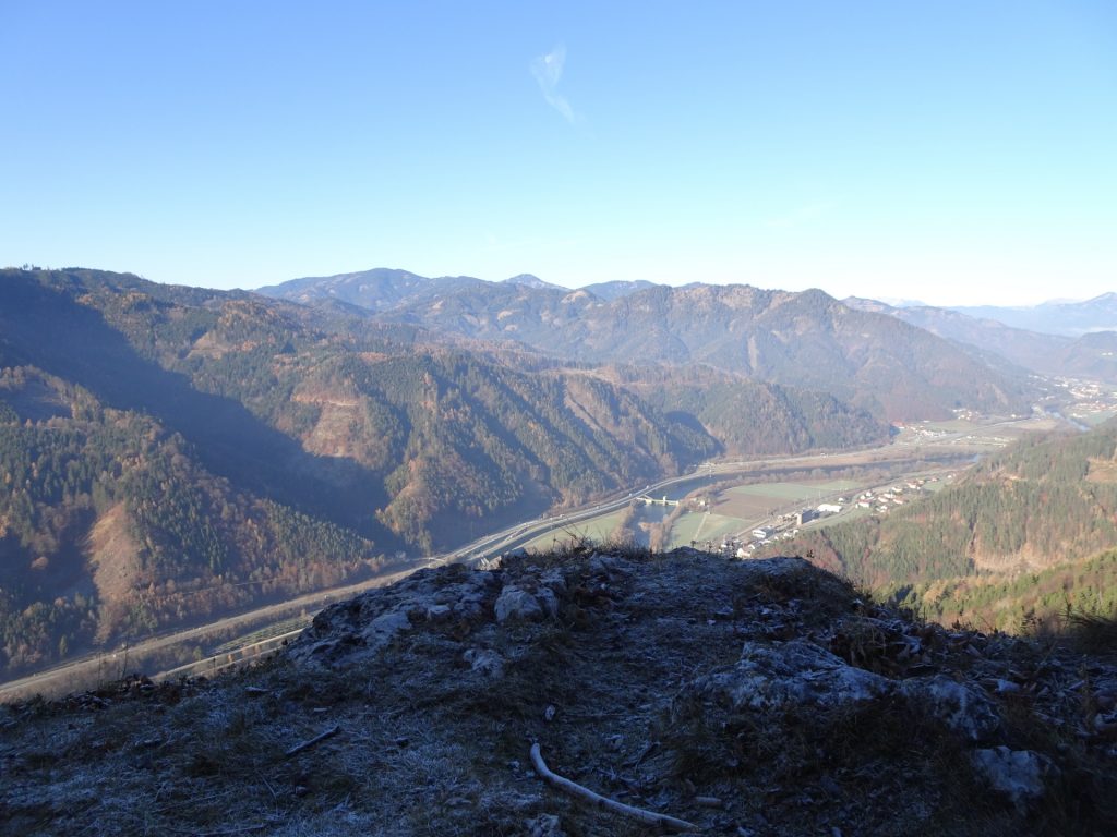 View from the trail towards "Drachenhöhle"