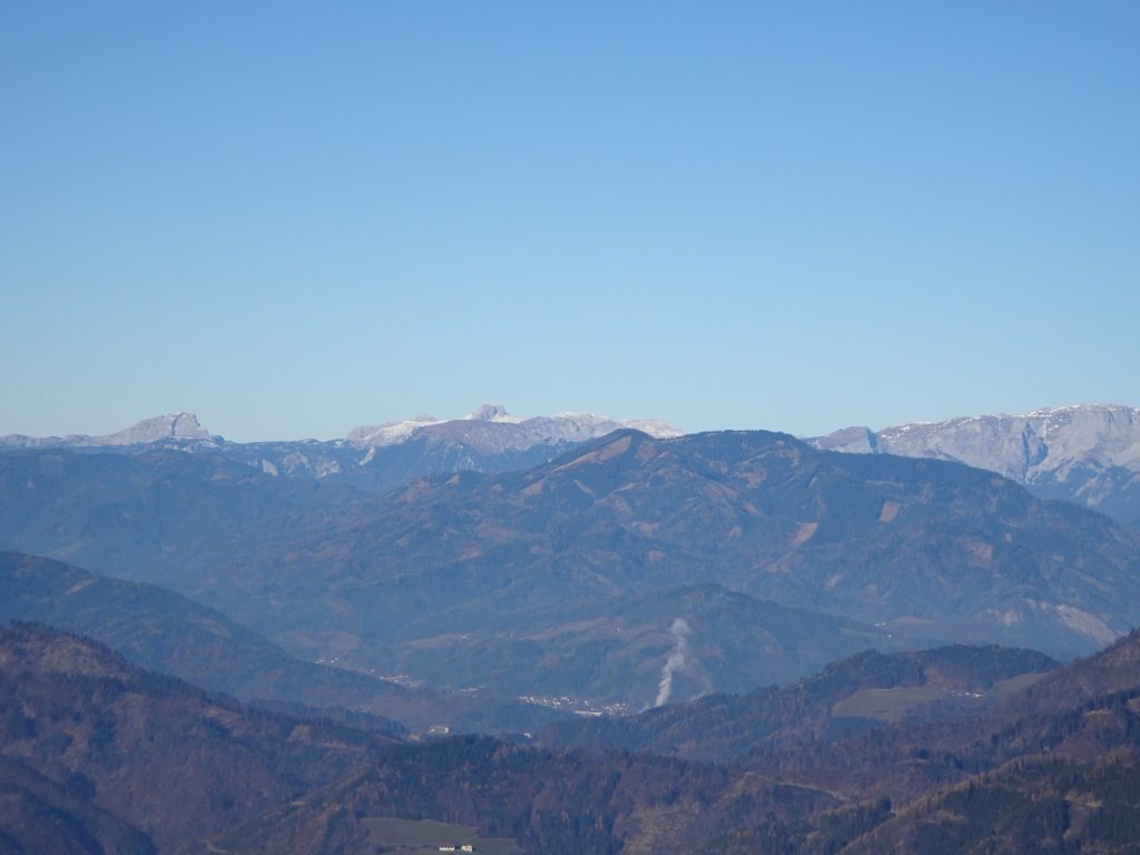 The "Brandstein" and "Ebenstein" seen from the viewpoint