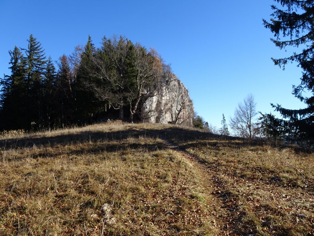 The trail towards "Röthelstein"