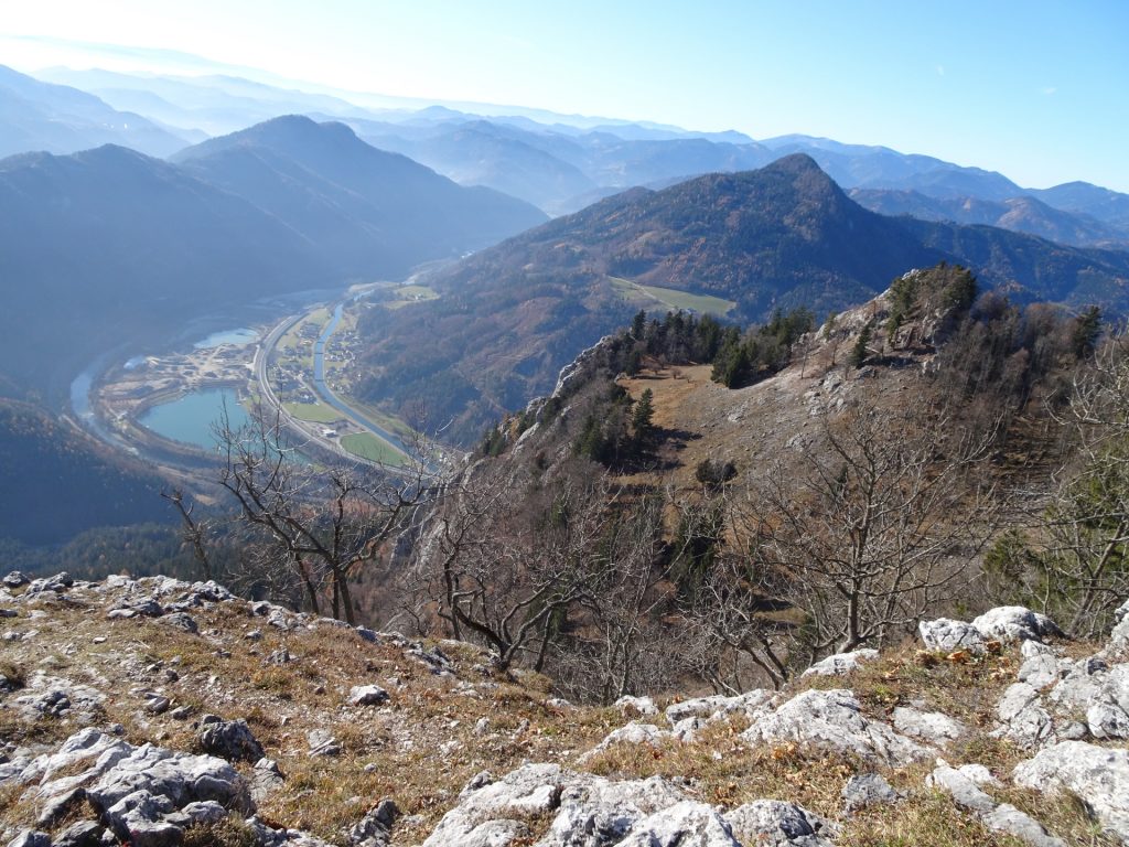 At the viewpoint of "Röthelstein"