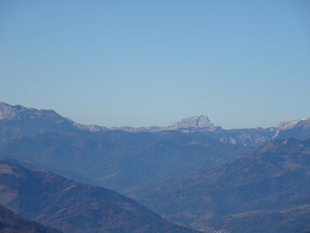 The "Brandstein" seen from the trail towards "Rote Wand"