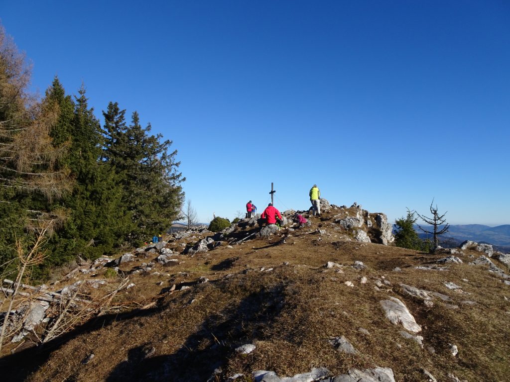 At the summit of "Rote Wand"