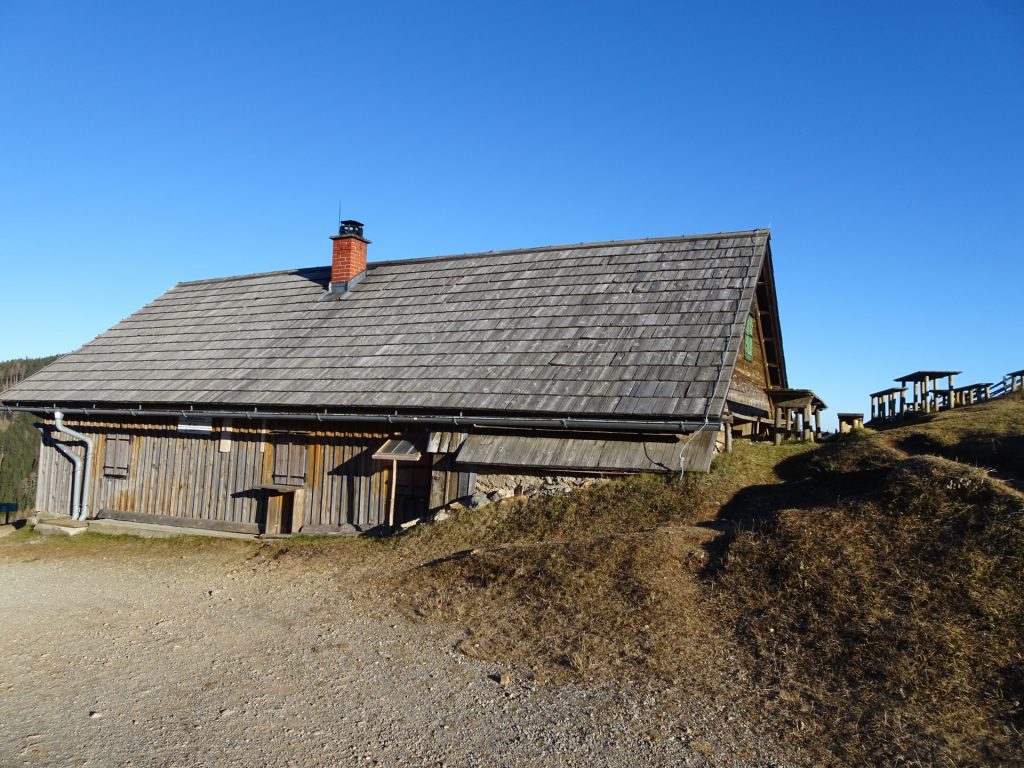 The "Tyrnauer Almhütte"