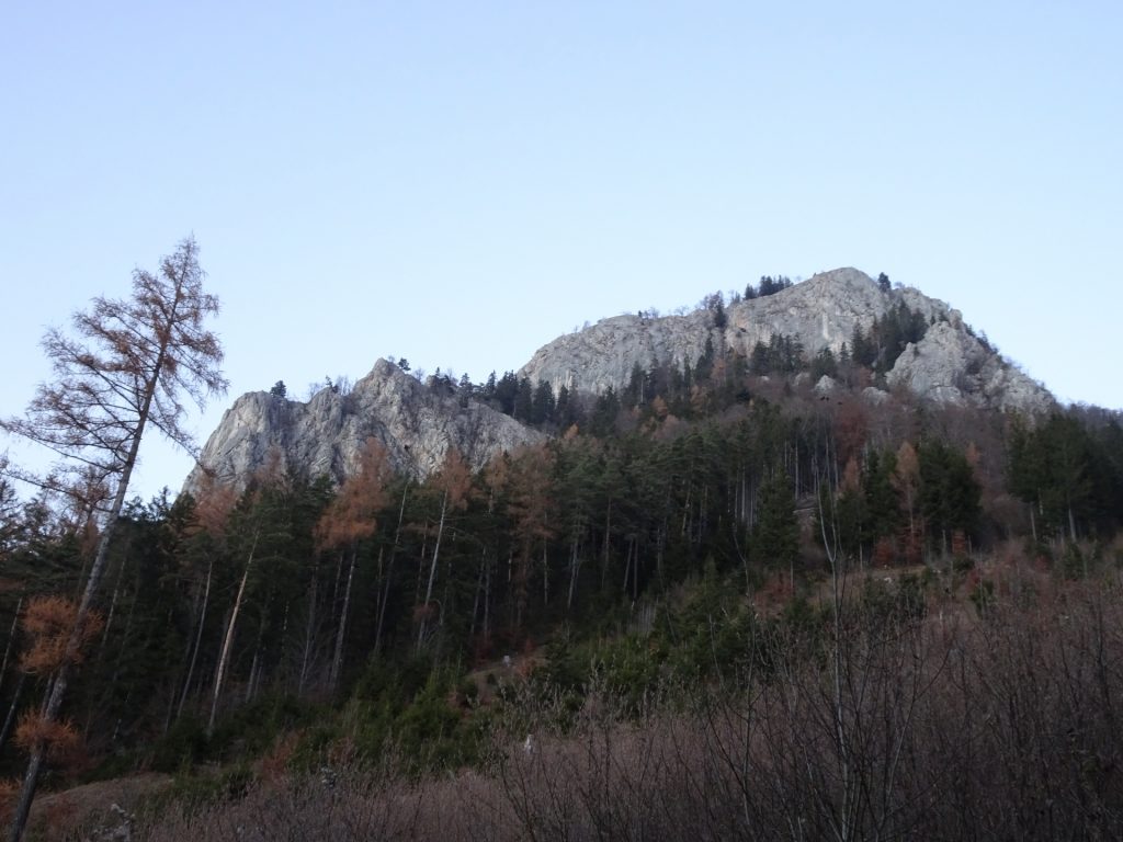 View from the trail back to "Mixnitz"