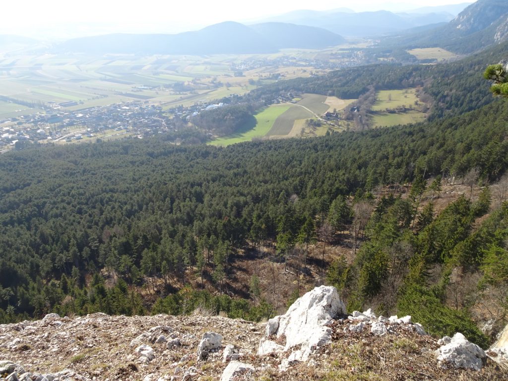 View from "Hanselsteig"