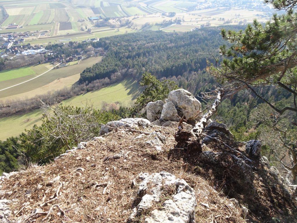 Climbing up "Überbrücklsteig"