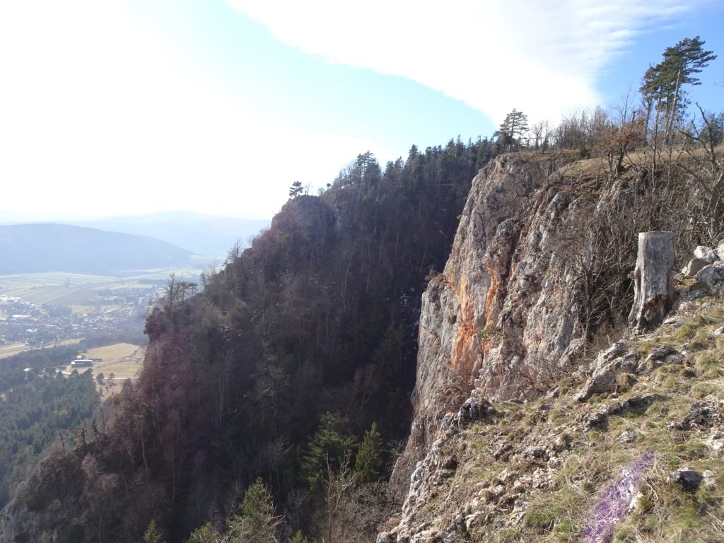 View from "Almfrieden" (exit of "Überbrücklsteig")
