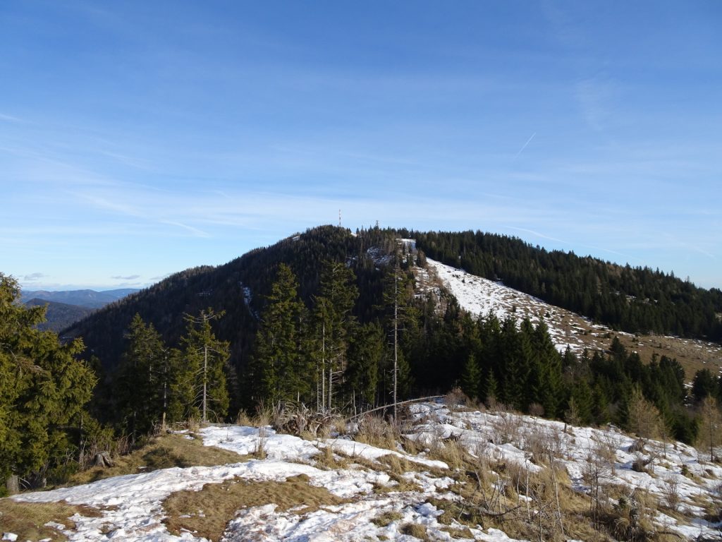 View from "Niederer Schöckl" (towards "Schöckl")