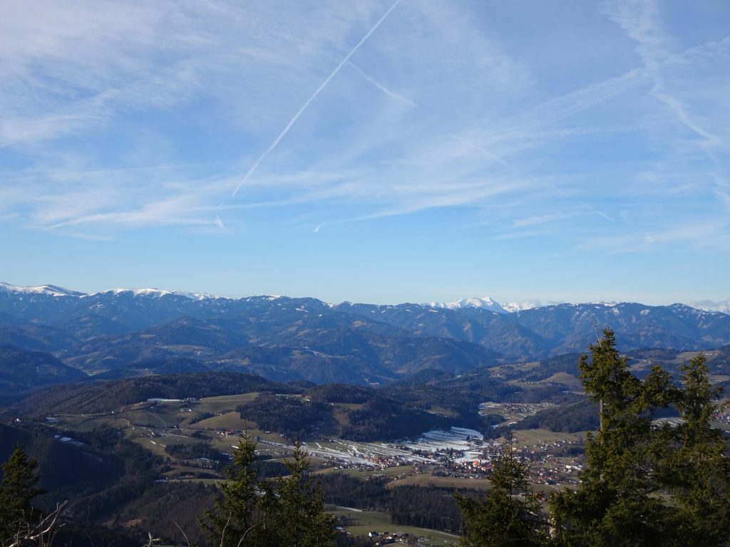 Amazing scenic view from "Niederer Schöckl"