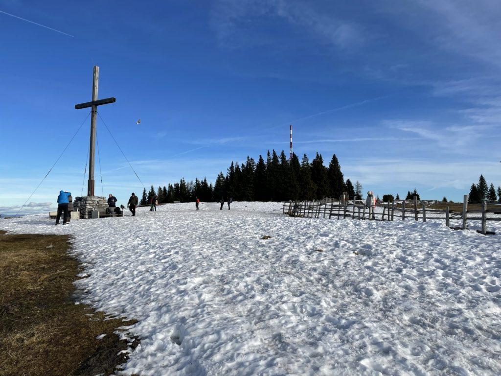 The summit cross of "Schöckl"