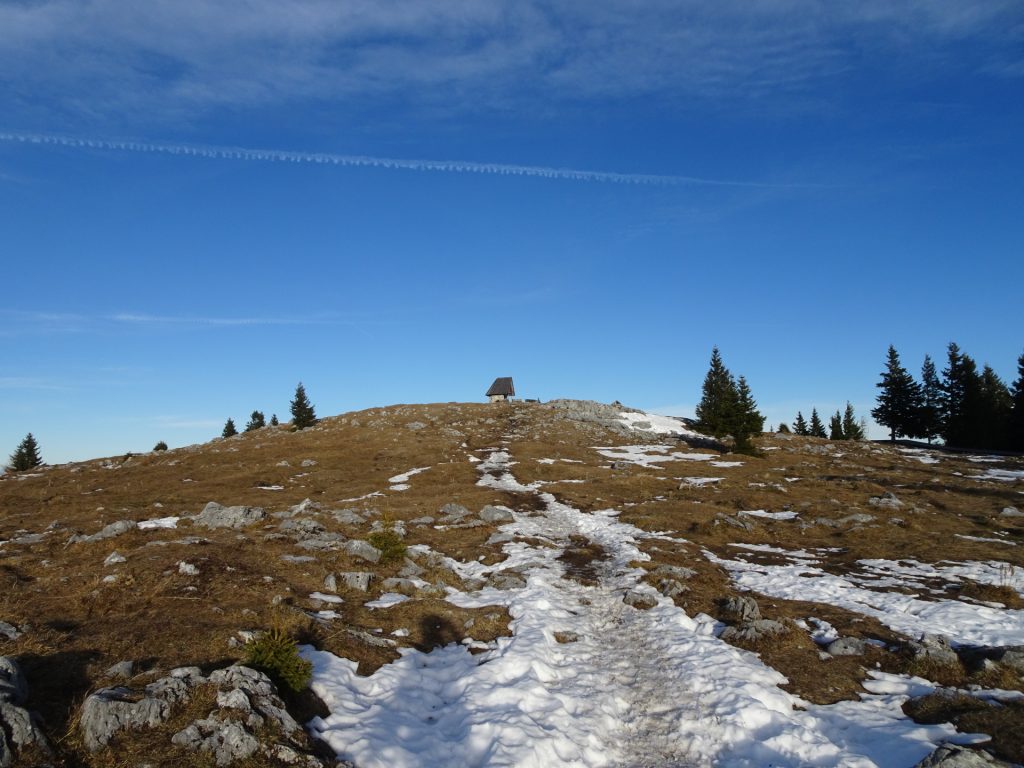 Towards the "Johanneskapelle"