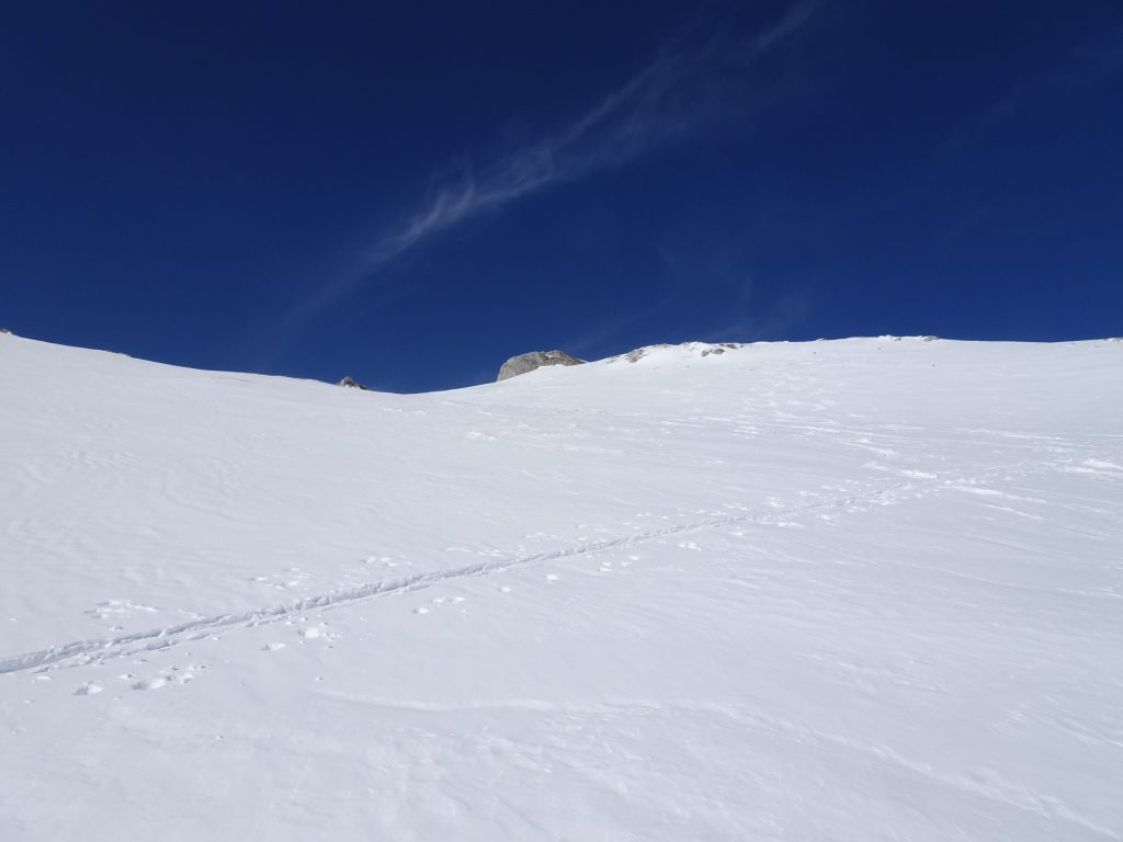 Ascending towards <i>Kleiner Ebenstein</i>