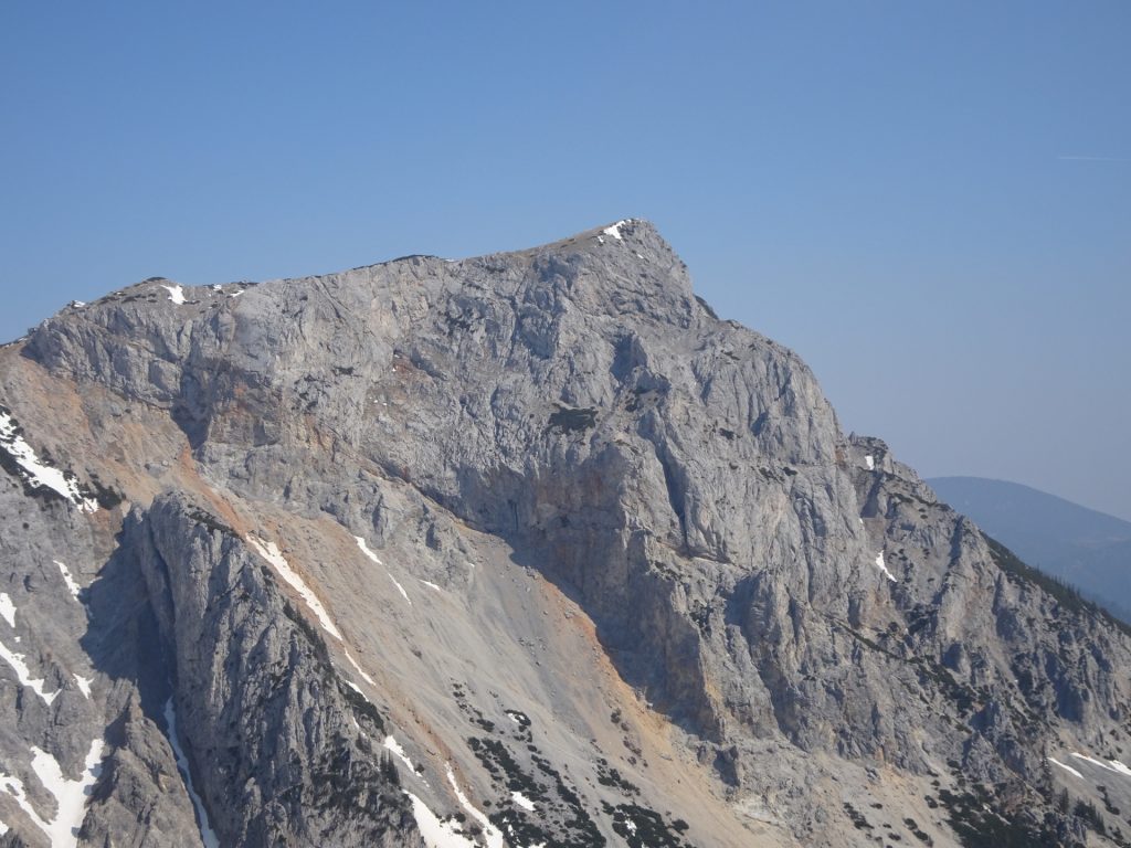 View towards <i>Preinerwand</i> from <i>Waxriegelsteig</i>